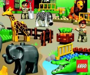 пазл Зоопарк от Lego